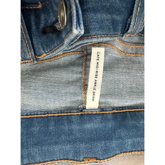 Rag & Bone Cate Cate Mid-Rise Ankle Skinny Jean sz 26 - Picture 6 of 7